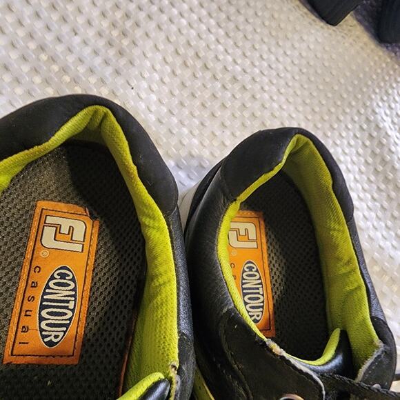 FOOT JOY EUC MENS SIZE 9 CASUAL GOLF ATHLETIC SHOES SNEAKERS - Picture 5 of 12